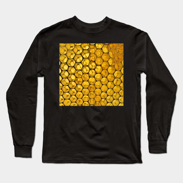 The Yellow Hive Long Sleeve T-Shirt by Dbaudrillier